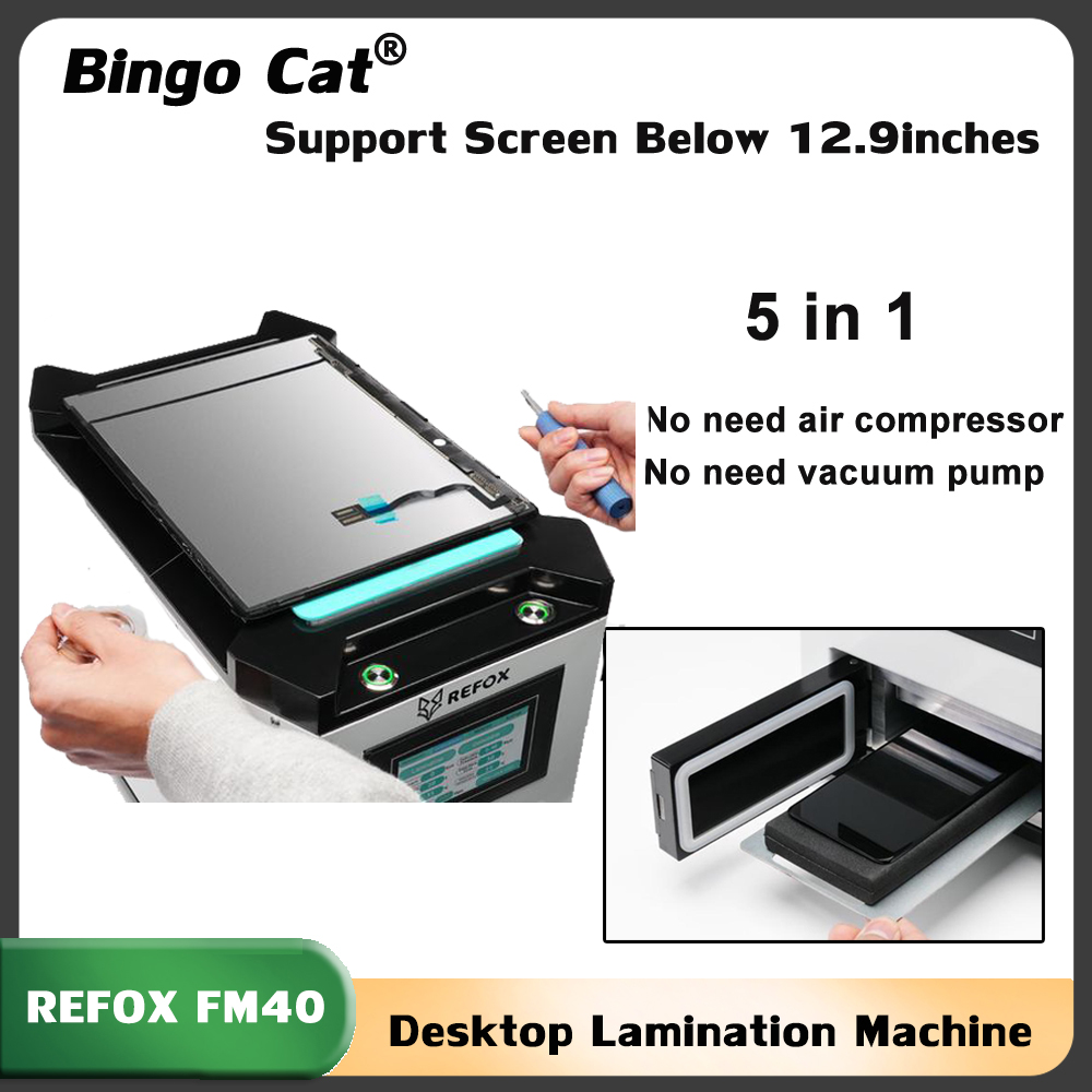 Screen Alignment Tool - Máquina laminadora REFOX FM-40 5 en