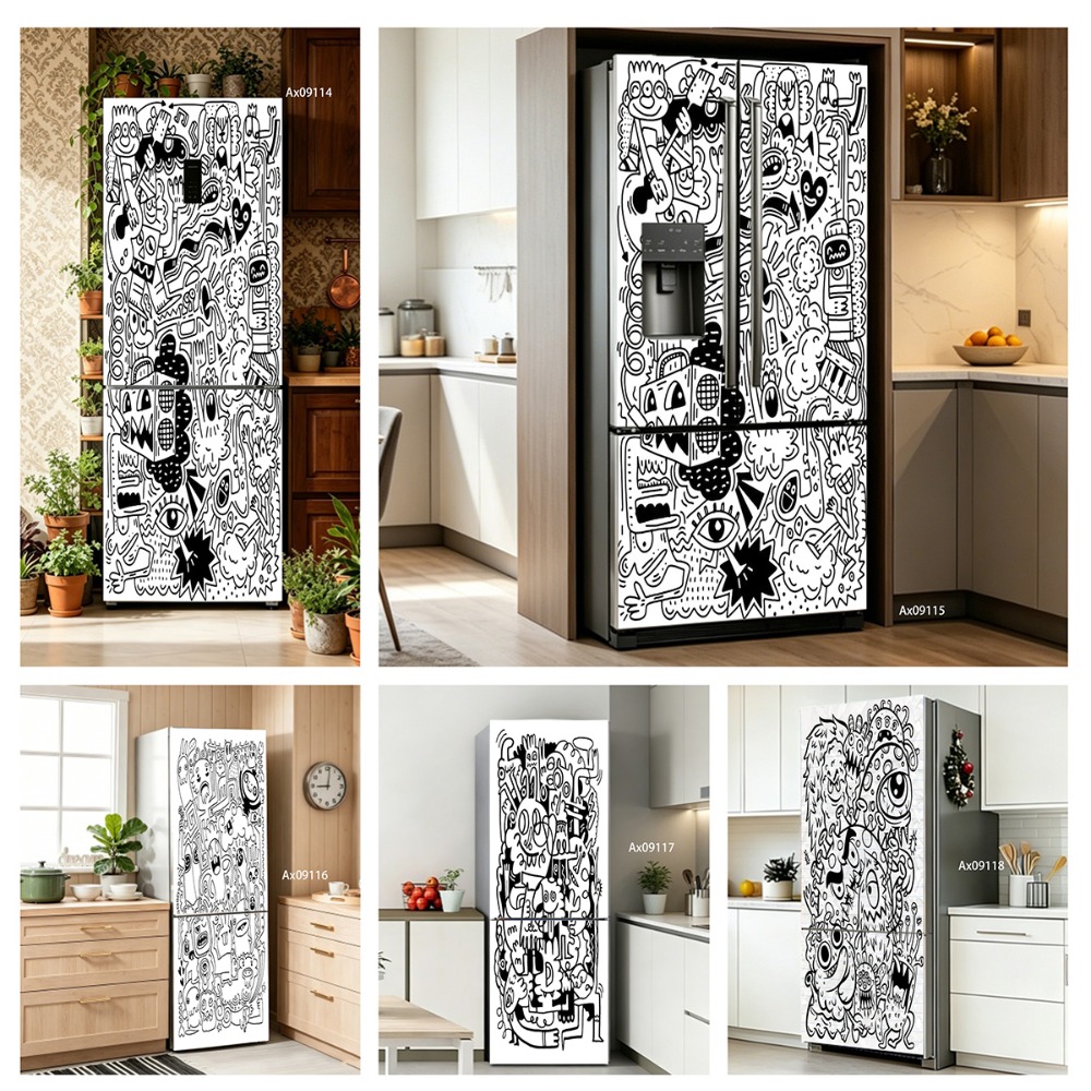 Pegatina para refrigerador con - Full Cover Adhesive reseña y precio